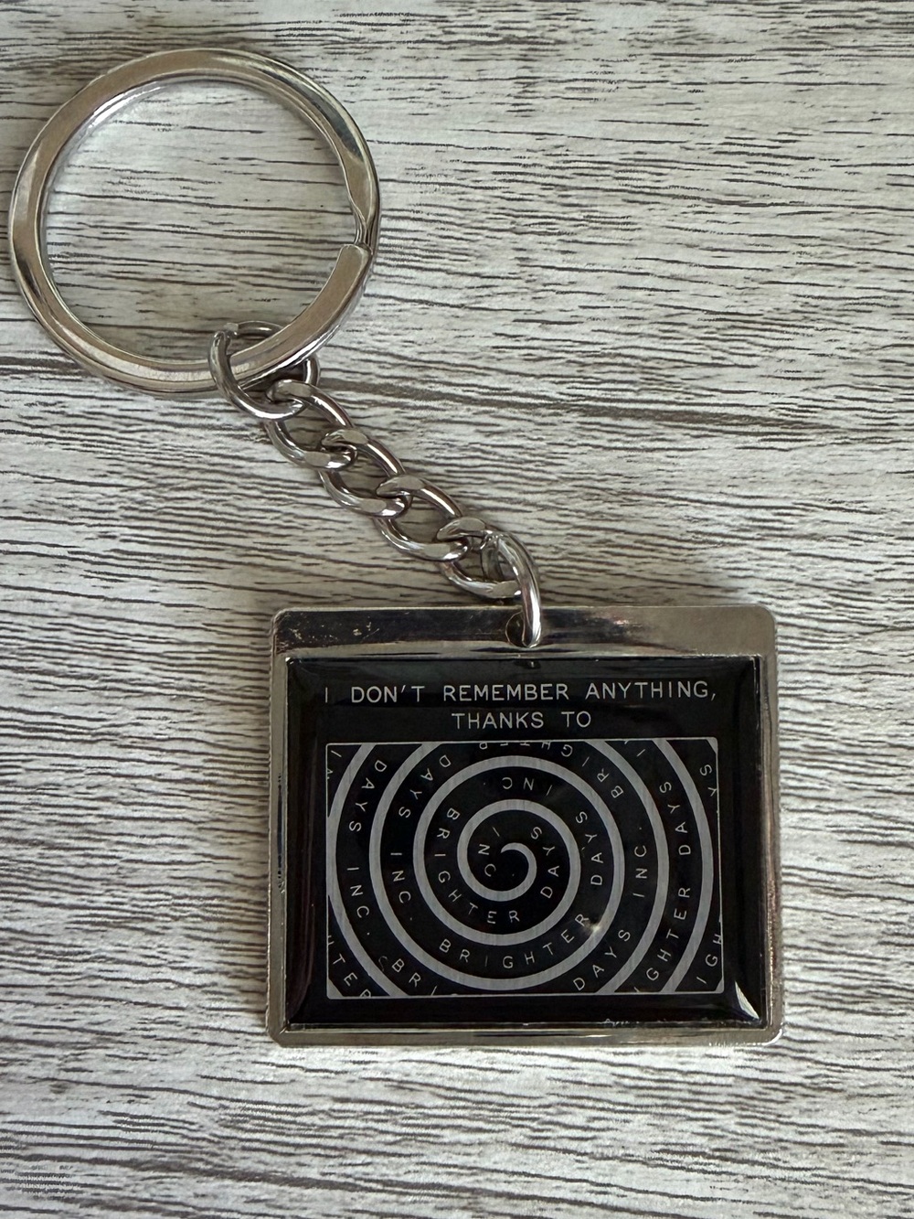 Ariana Grande Eternal Sunshine Tour keychain. I Don’t Remember Anything